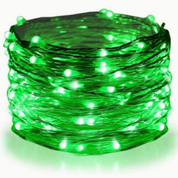 fairy lights, 50 LED fairy tale lights Green - Picture 1 of 1